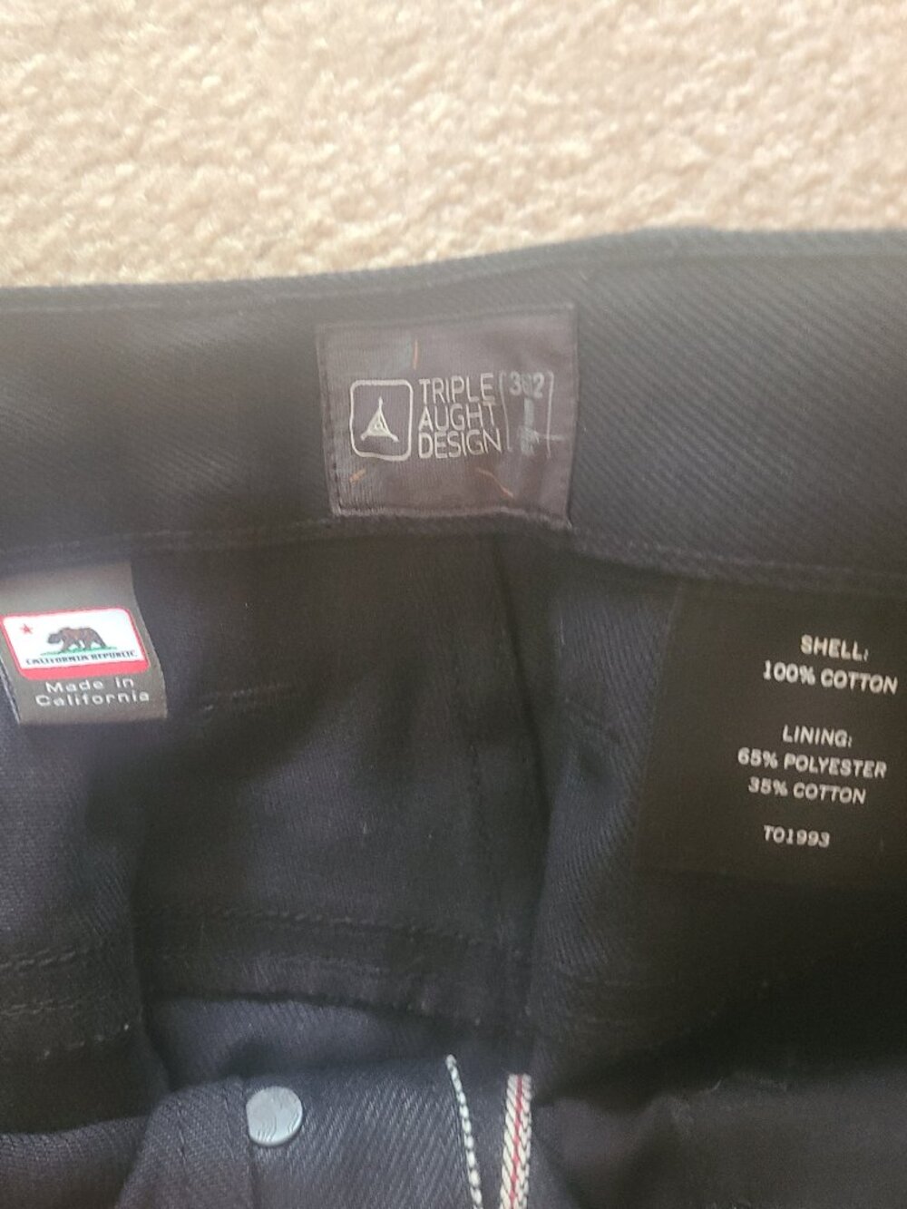 Black Jeans - Triple Aught Design